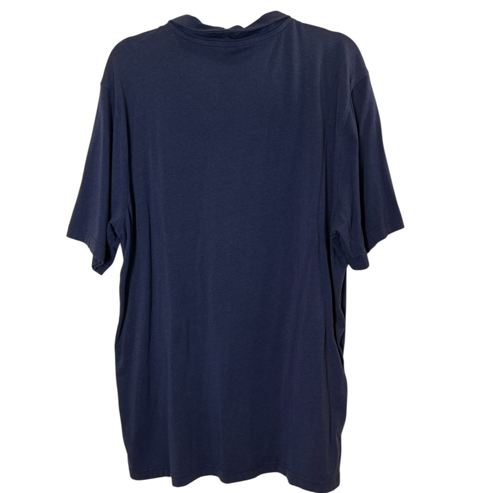 Men’s Municipal Polo T-Shirt in Navy Blue Sz XL - Picture 4 of 7
